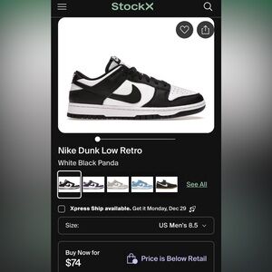 Nike Dunk Low “Panda”